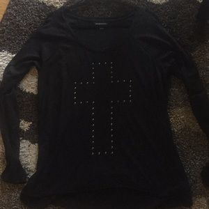 Black Rock & Republic cross top